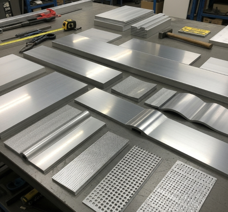 Aluminum Sheet Metal Materials 1