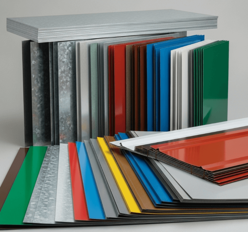 Coated Steel Sheet Metal Materials 1