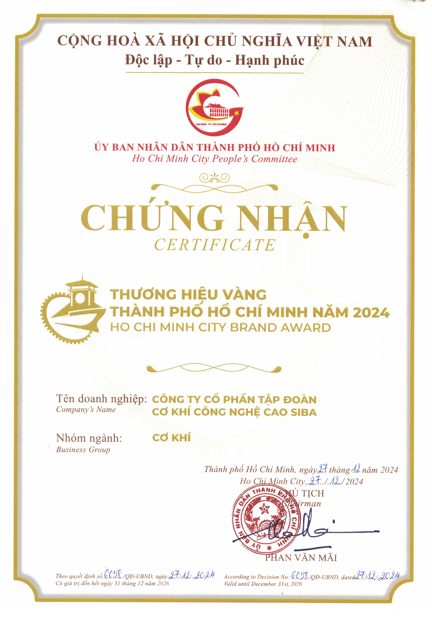 Gold Brand Ho Chi Minh City